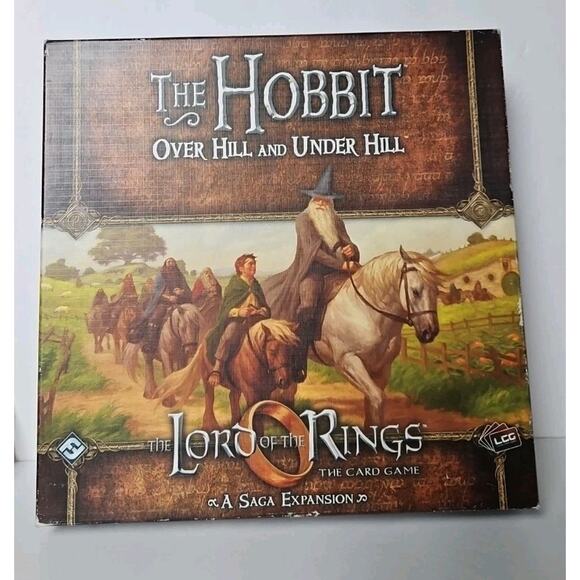 LORD OF THE RINGS: THE HOBBIT OVER HILL UNDER HILL Expansion Used Complete - Picture 1 of 6